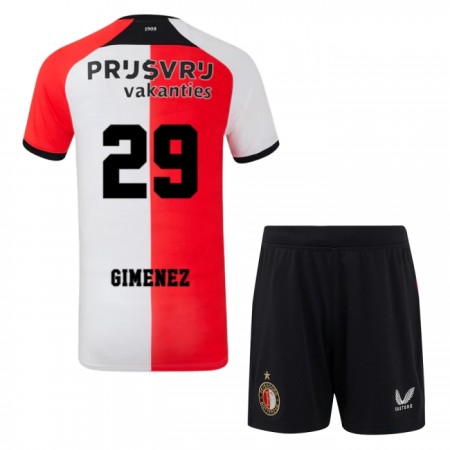 Camisetas Feyenoord Rotterdam Gimenez 29 Primera 2024-25 - Niño (+ Pantalones) Camisetas Feyenoord Rotterdam Gimenez 29 Primera 2024-25 - Niño (+ Pantalones)